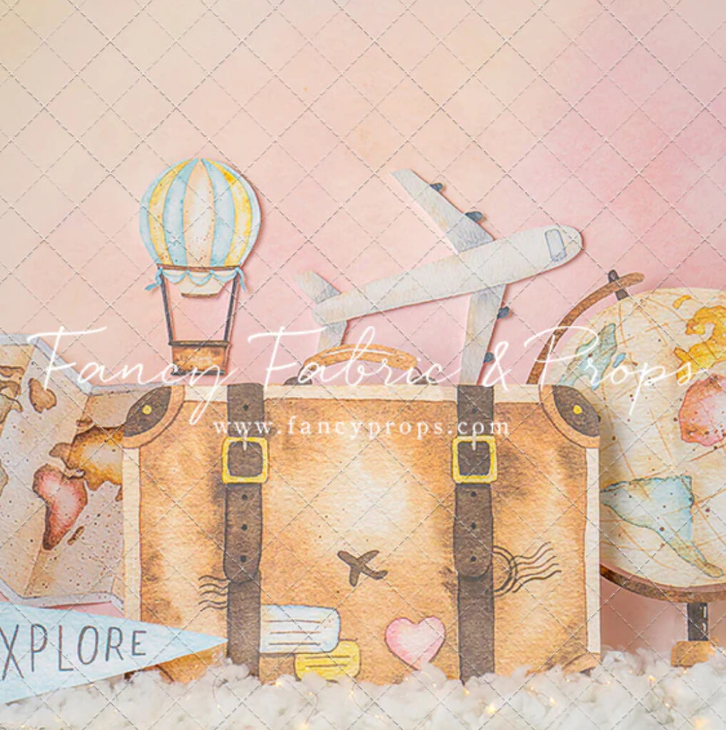 Explorer cake smash world traveler