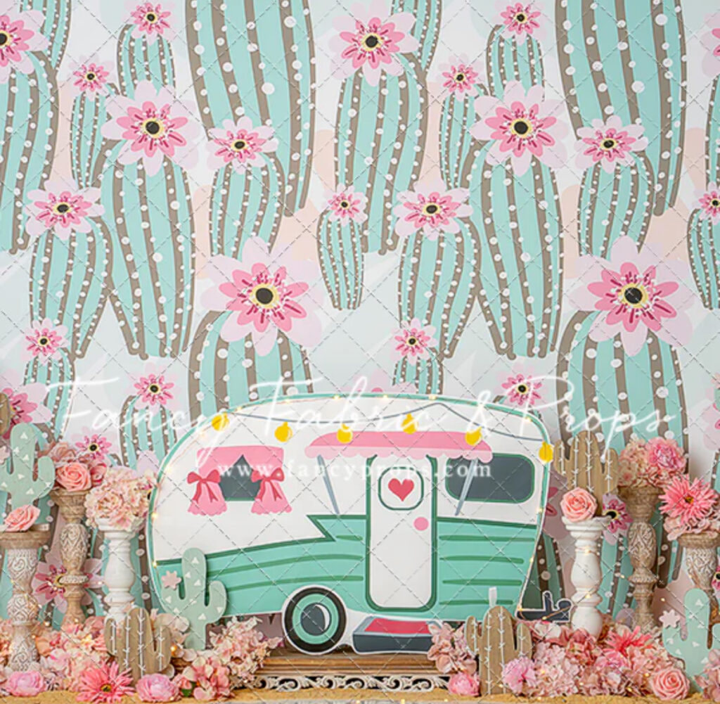 Camping cake smash