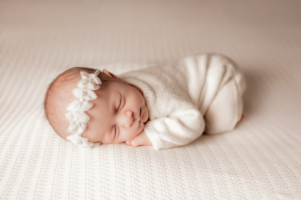 Why do newborns smile